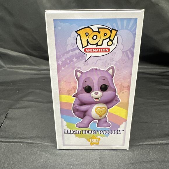 Funko! Pop Animation Care Bear Cousins Cozy Heart Penguin Bright Heart Raccoon - Picture 6 of 12